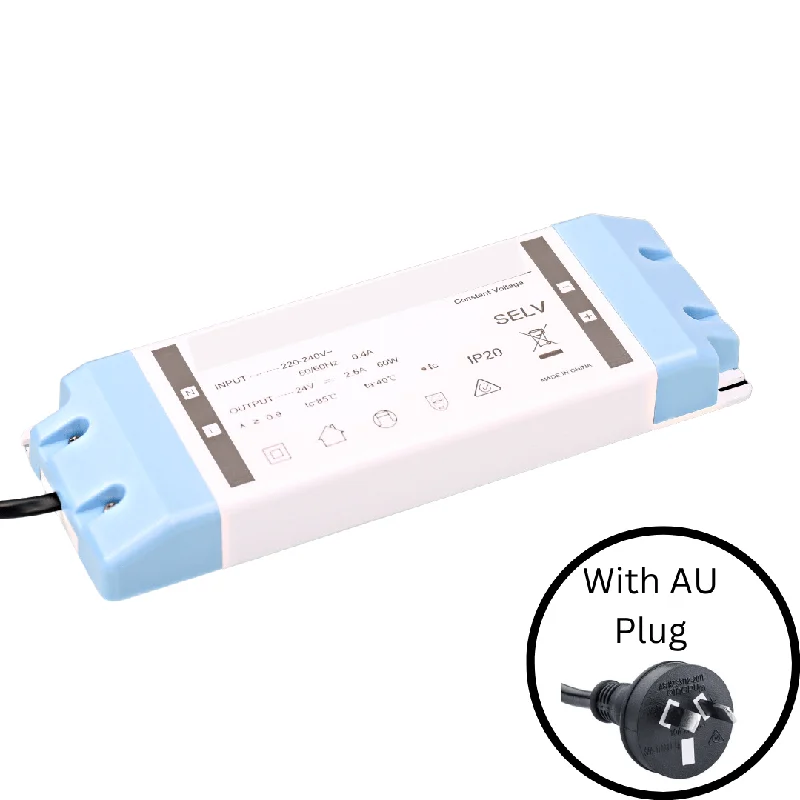 24Vdc 60W IP20 Non Dimmable LED Driver