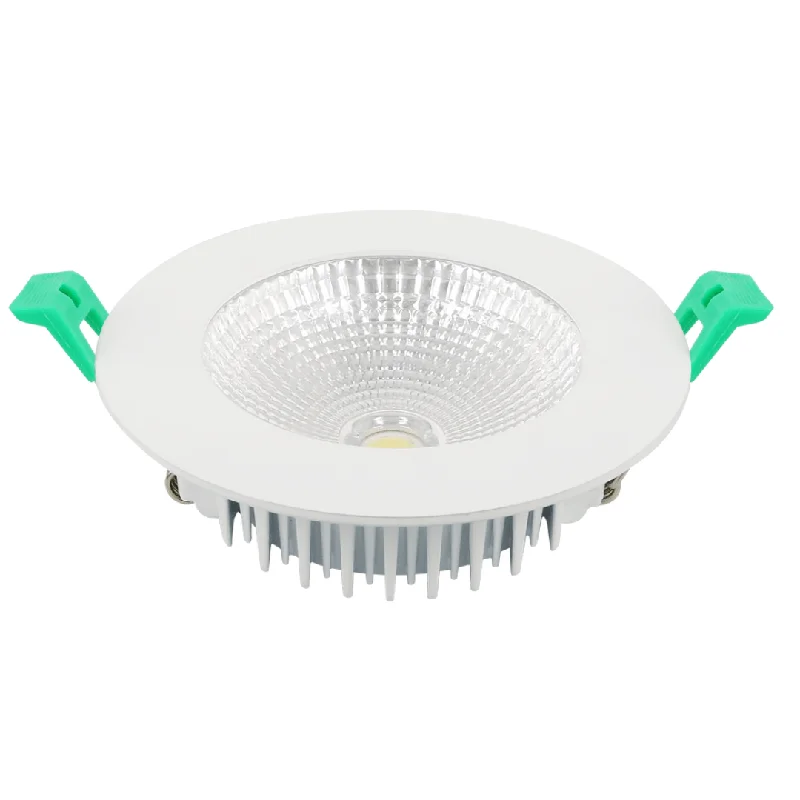 13W PRO Tri-Colour Dimmable COB Flat LED Downlight 90mm Cut out