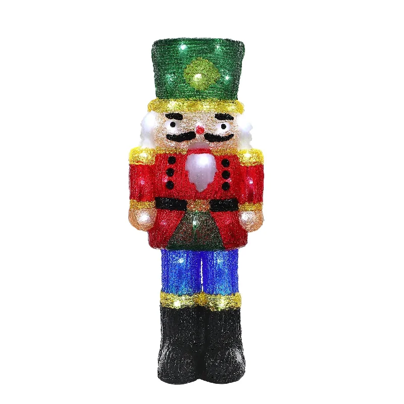 Acrylic LED Nutcracker Doll