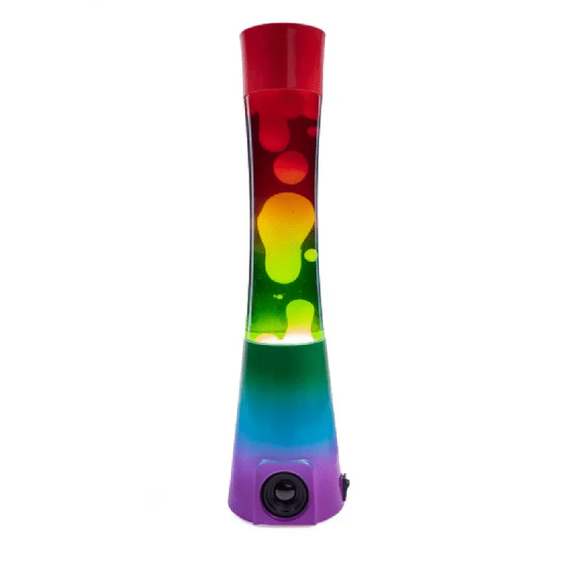 Bluetooth Speaker Lava Lamp Rainbow Motion