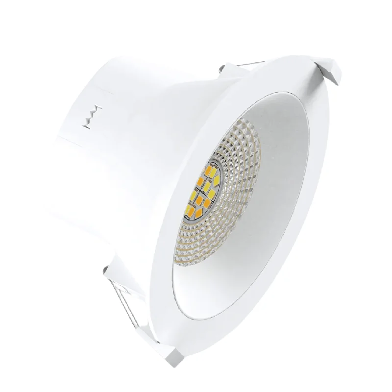 13W Tri-Colour Dimmable Low Glare LED Downlight 90mm Cut out