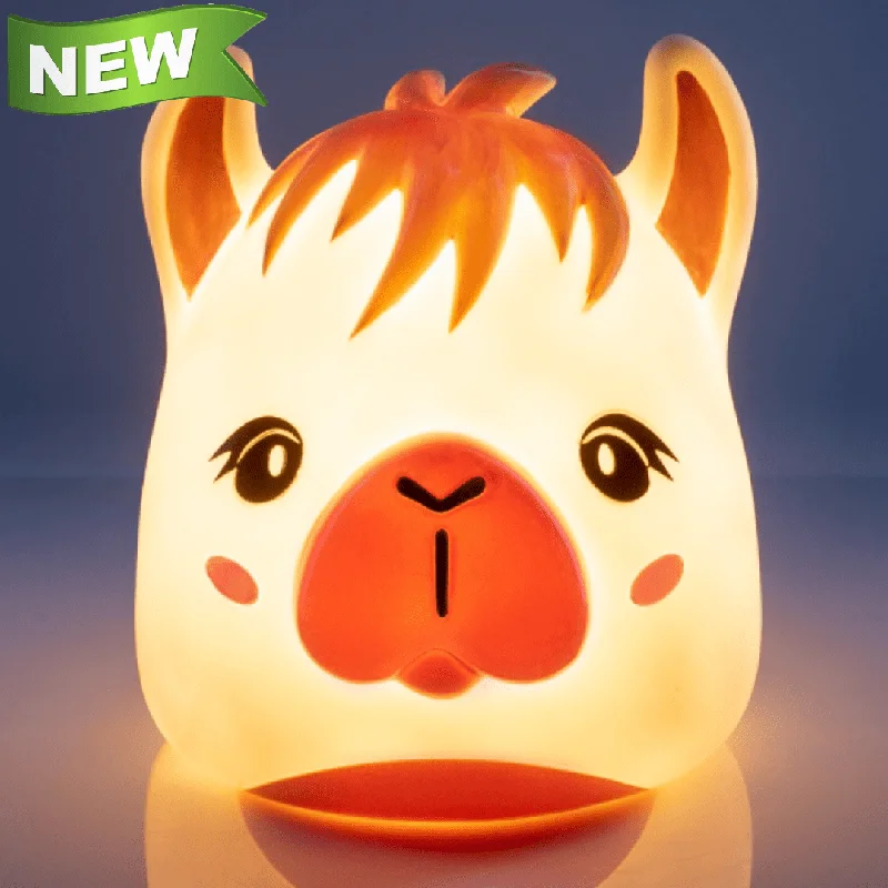 Smoosho's Pals Alpaca Table Lamp Night Light