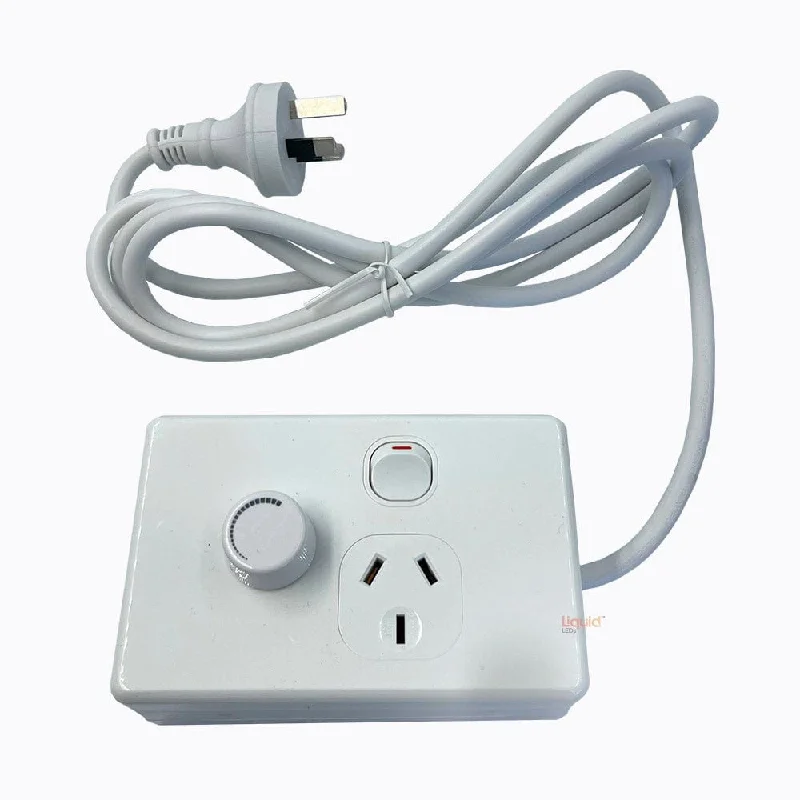 White Plug-In Dimmer