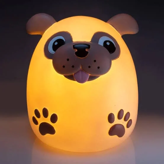 Smoosho's Pals Pug Table Lamp Night Light