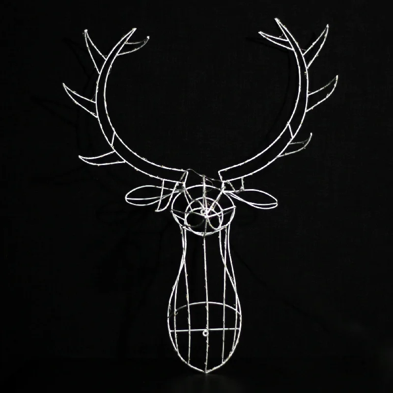 3D Hanging Reindeer Head Wall Decor-Dual colour