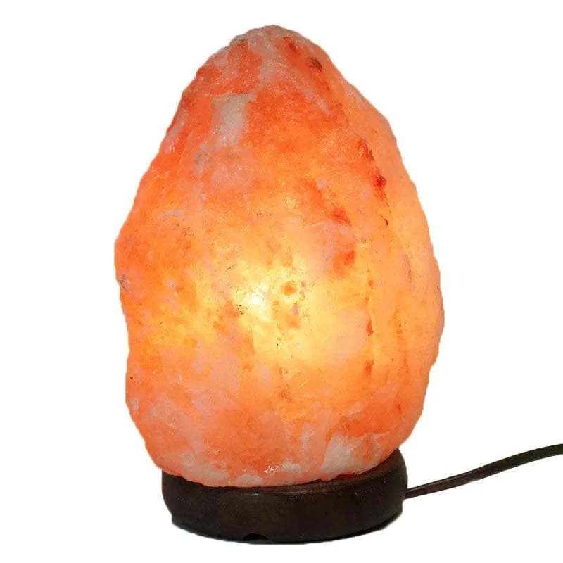 2kg-3kg Himalayan Salt Lamp on Timber Base