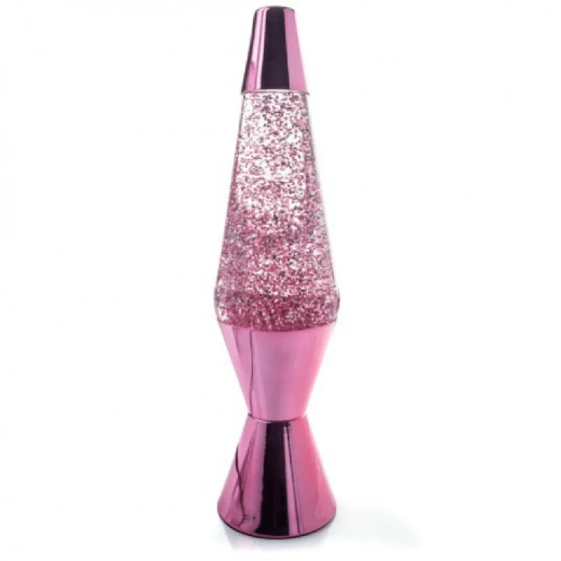 Rose Gold Diamond Glitter Lava Lamps