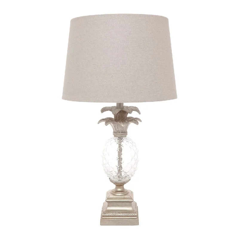 Langley Table Lamp - Antique Silver