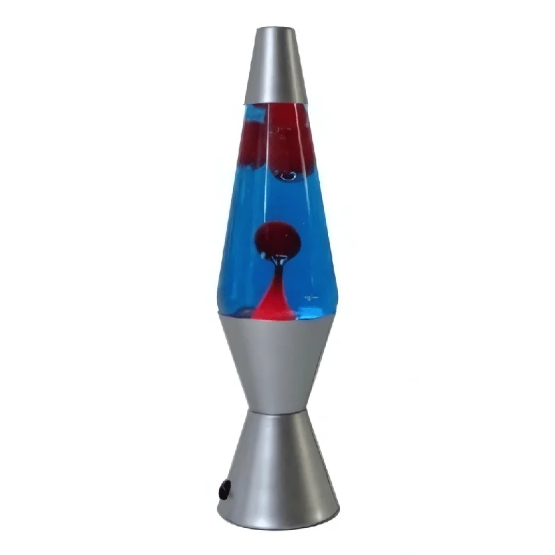 Lava Lamp Diamond Motion Large 37cm - Blue Red