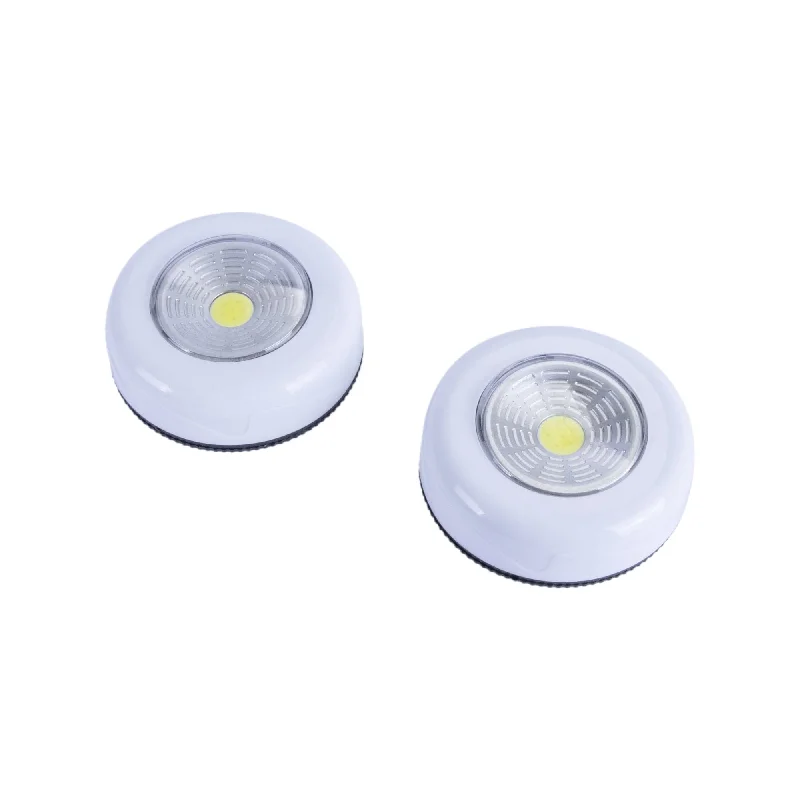 Wireless Peel n Stick Lights with COB LED Technology 2pk