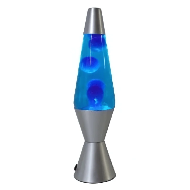 Lava Lamp Diamond Motion Large 37cm - Blue Blue