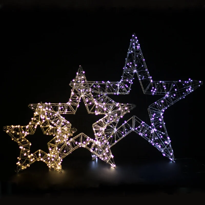 LED Christmas Star - Dual Colour - 3 Size Options