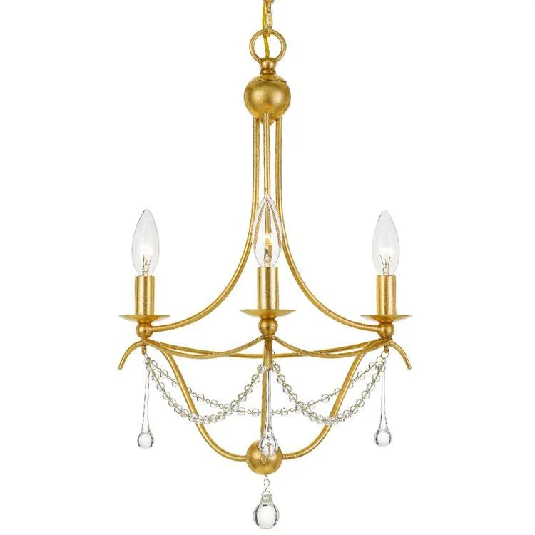 Metro Three-Light Mini Chandelier