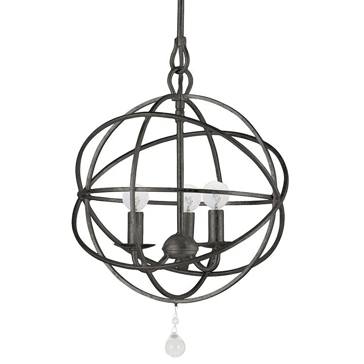 Solaris Three-Light Mini Chandelier