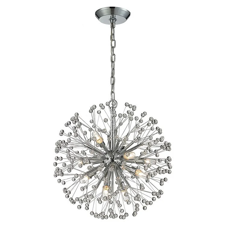 Starburst Nine-Light Chandelier