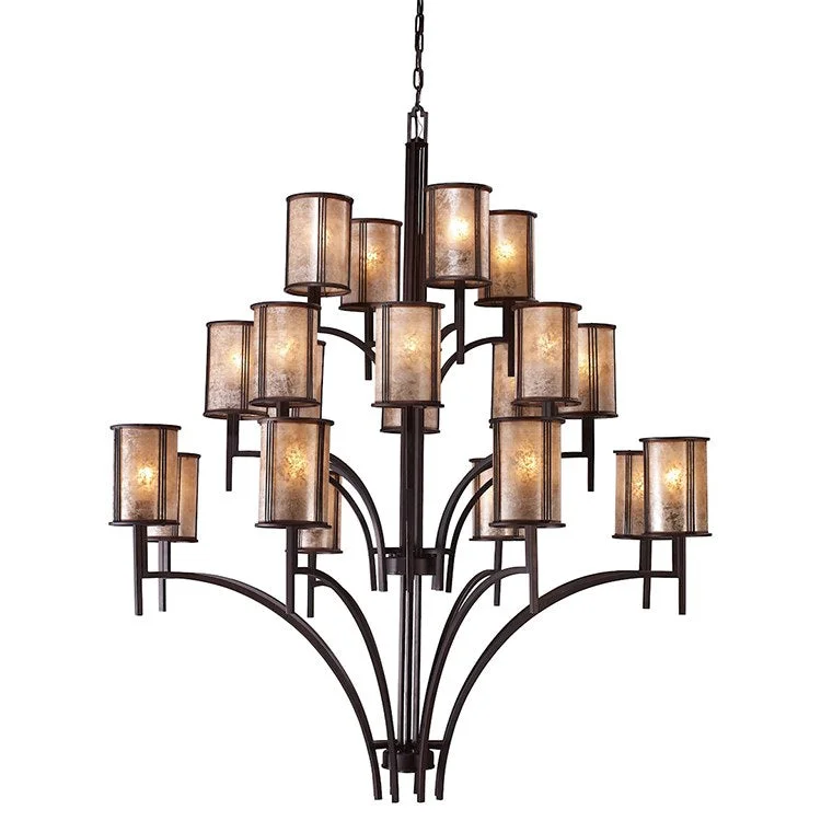 Barringer Twenty-Light Three-Tier Chandelier