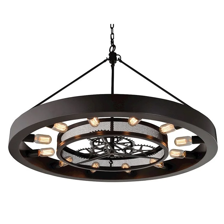 Chronology Twelve-Light Chandelier