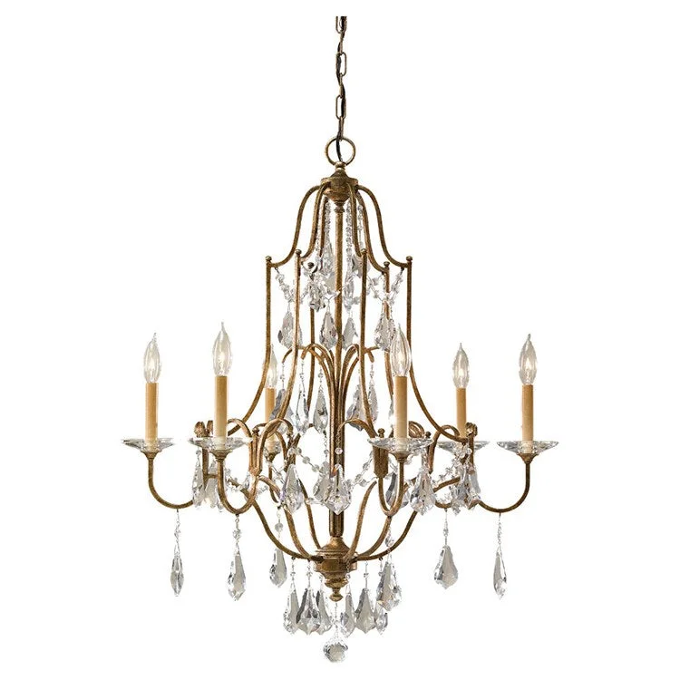 Valentina Six-Light Single-Tier Chandelier