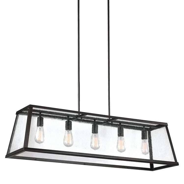 Harrow Five-Light Island Chandelier