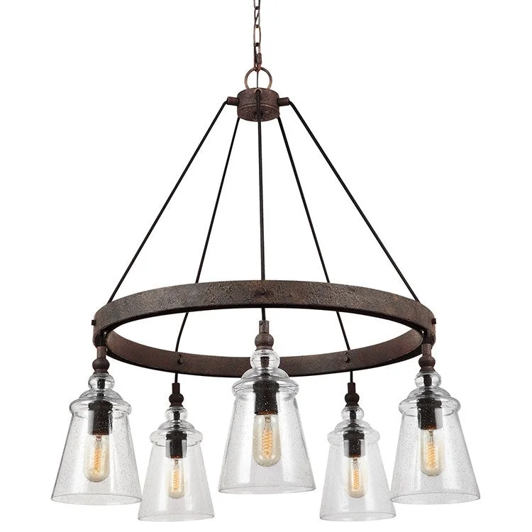 Loras Five-Light Chandelier