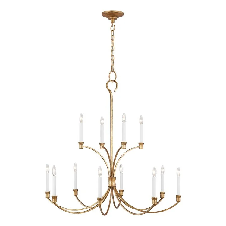 Westerly Twelve-Light Chandelier by Chapman & Meyers