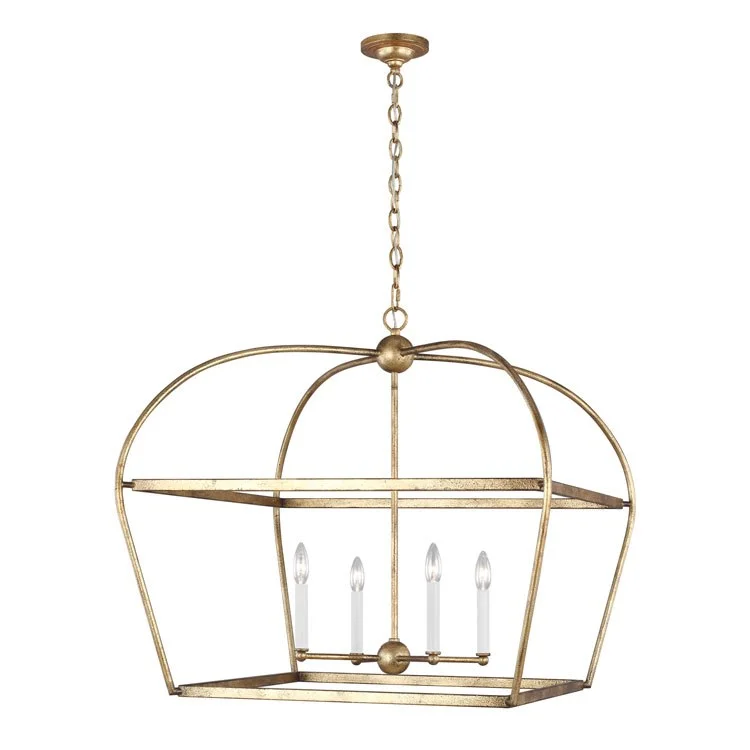 Stonington Four-Light Lantern Pendant by Chapman & Meyers