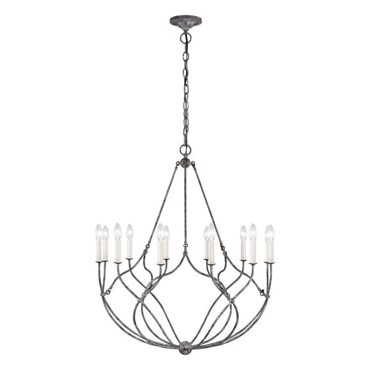 Richmond Twelve-Light Chandelier by Chapman & Meyers