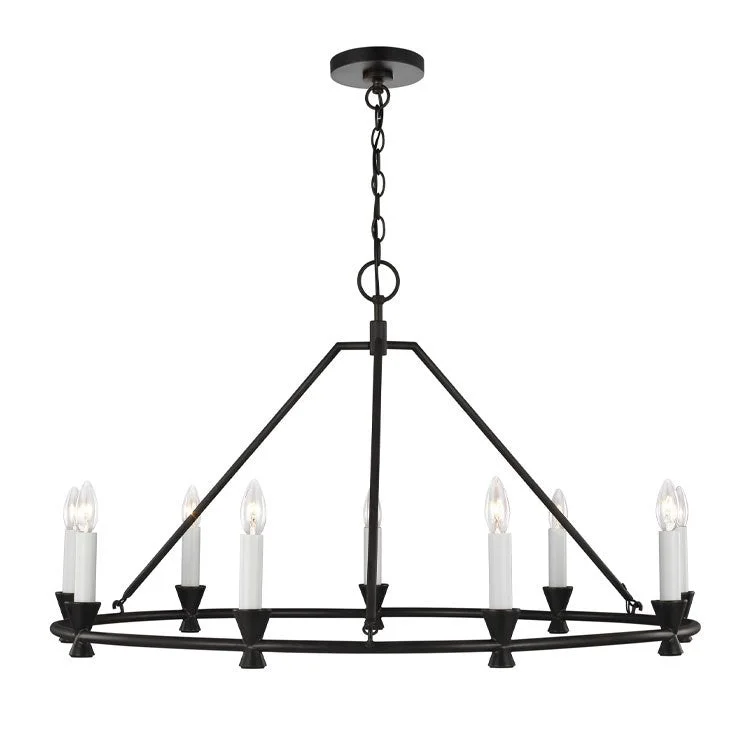 Keystone Nine-Light Chandelier by Chapman & Meyers