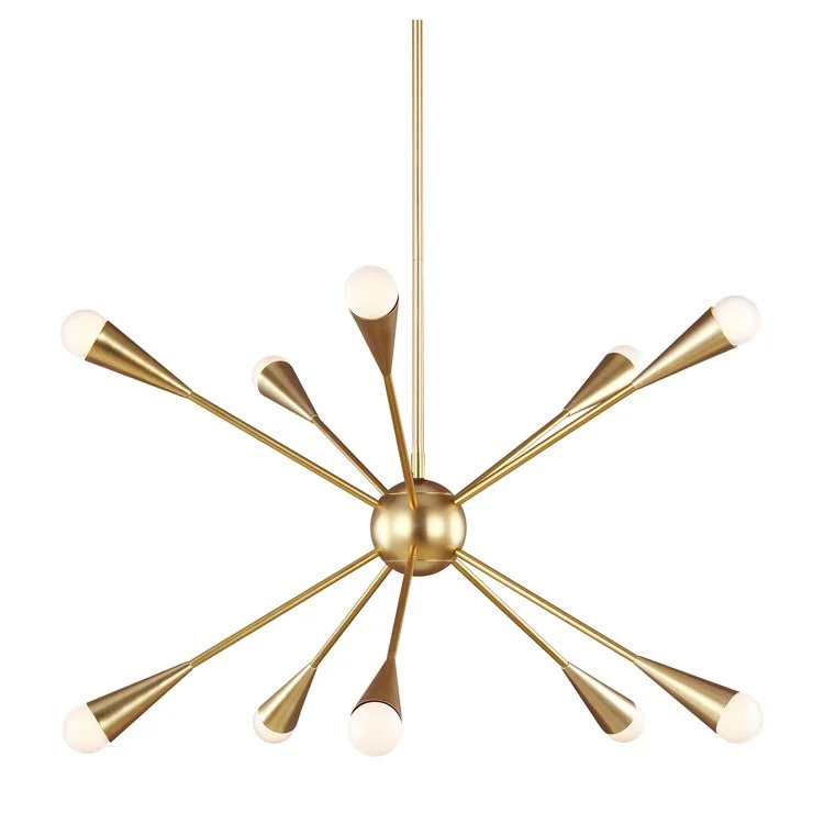 Jax Ten-Light Chandelier by Ellen