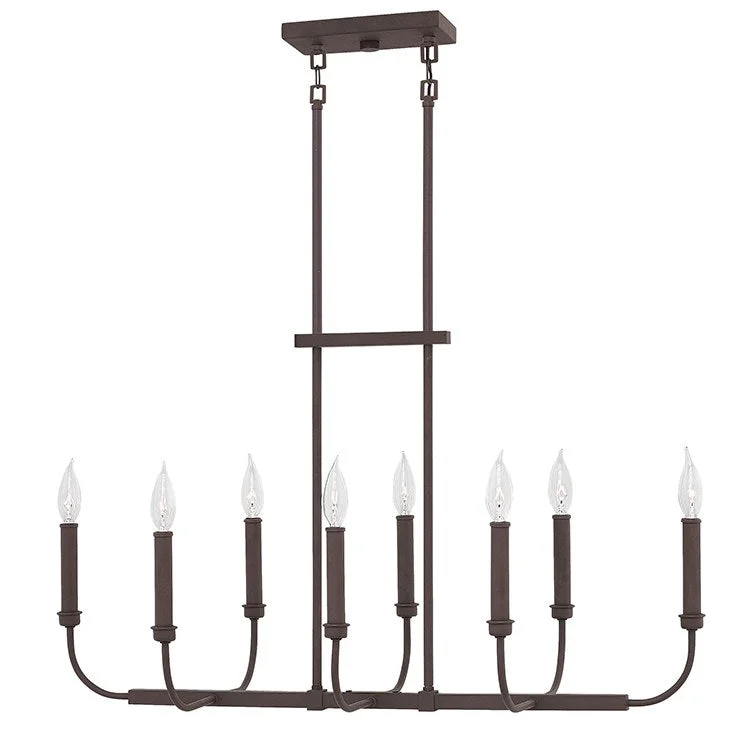 Alister Eight-Light Linear Chandelier