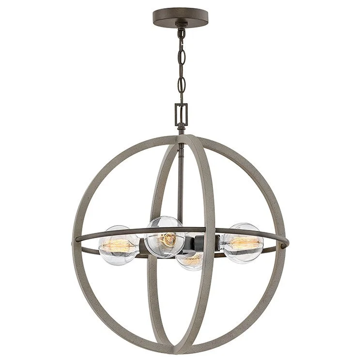 Bodie Four-Light Globe Chandelier