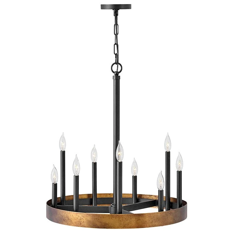 Wells Nine-Light Chandelier