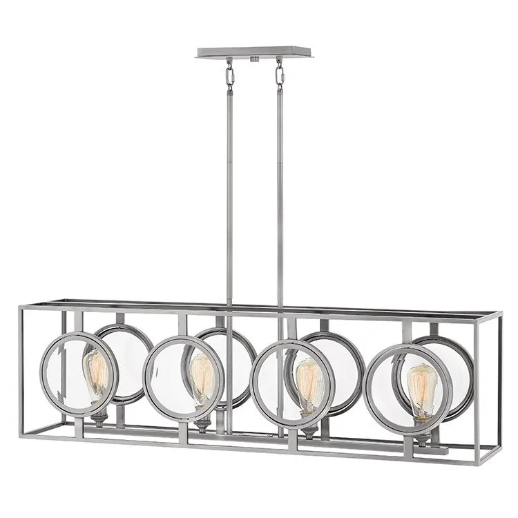 Fulham Four-Light Linear Chandelier