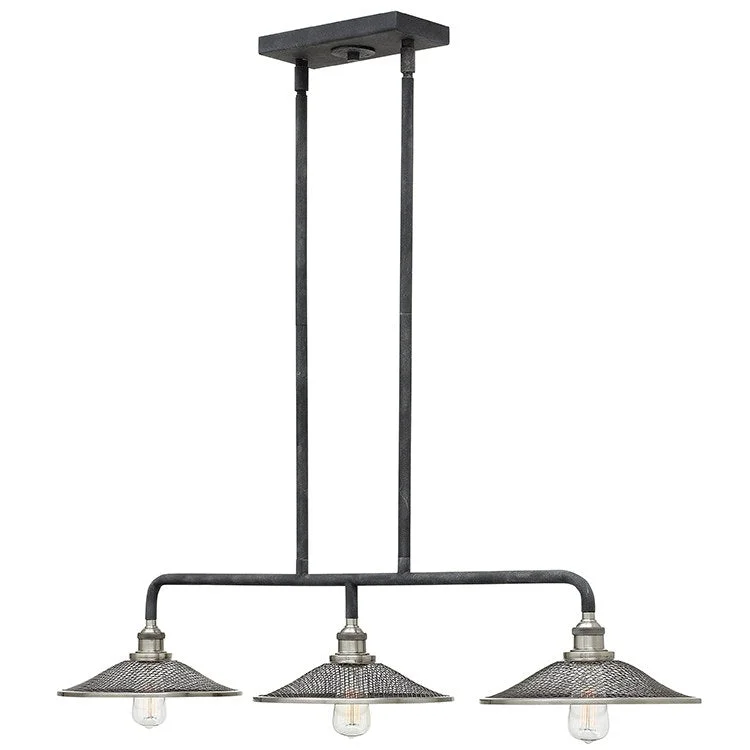 Rigby Three-Light Linear Chandelier