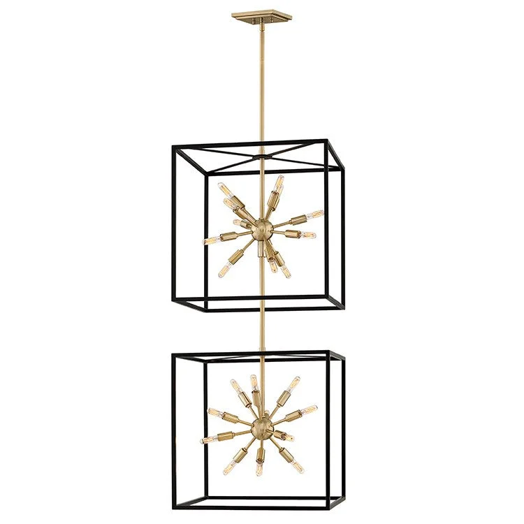 Aros 24-Light Two-Tier Pendant