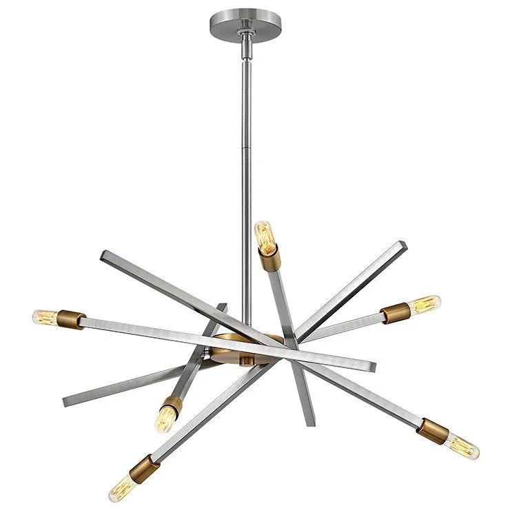 Archer Six-Light Medium Chandelier