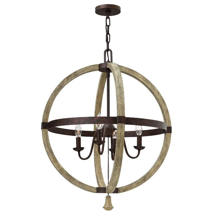 Middlefield Four-Light Single-Tier Chandelier