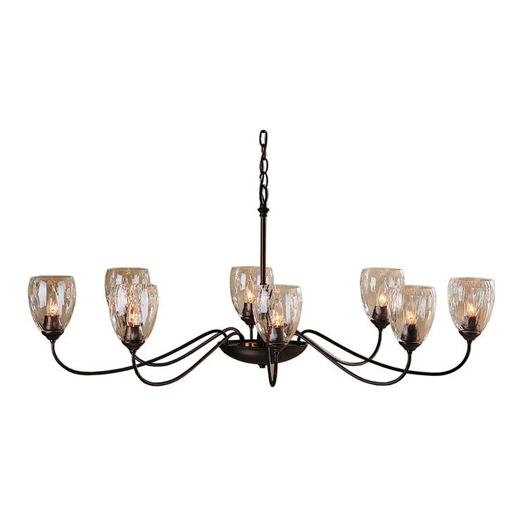 Oval Large Eight-Light Chandelier