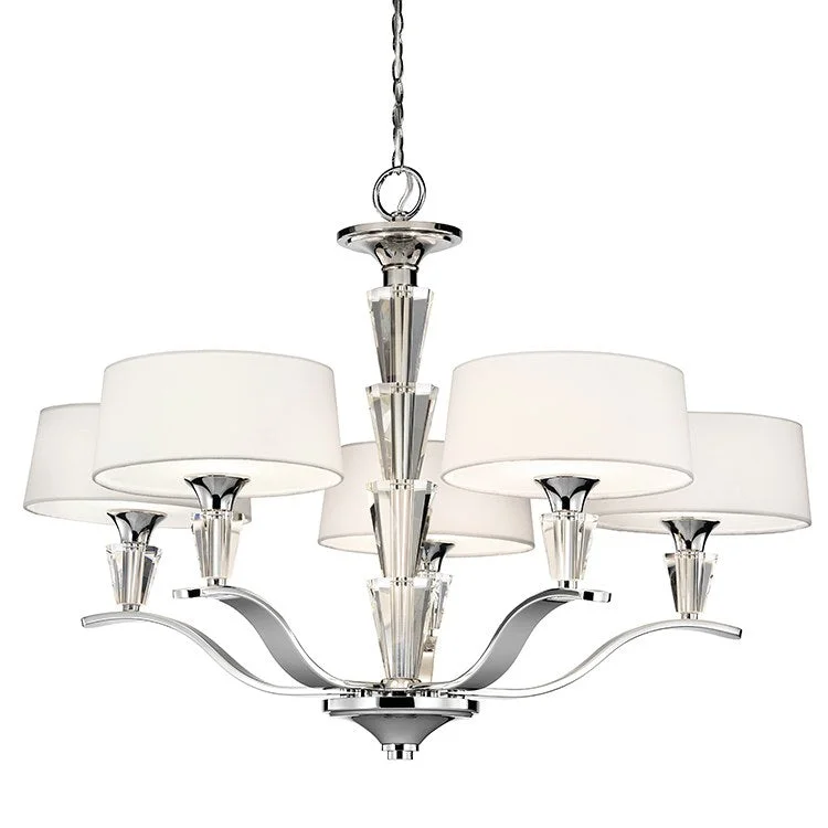 Crystal Persuasion Five-Light Chandelier