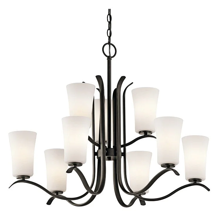 Armida Nine-Light Two-Tier Chandelier