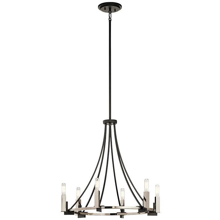 Bensimone Six-Light Chandelier