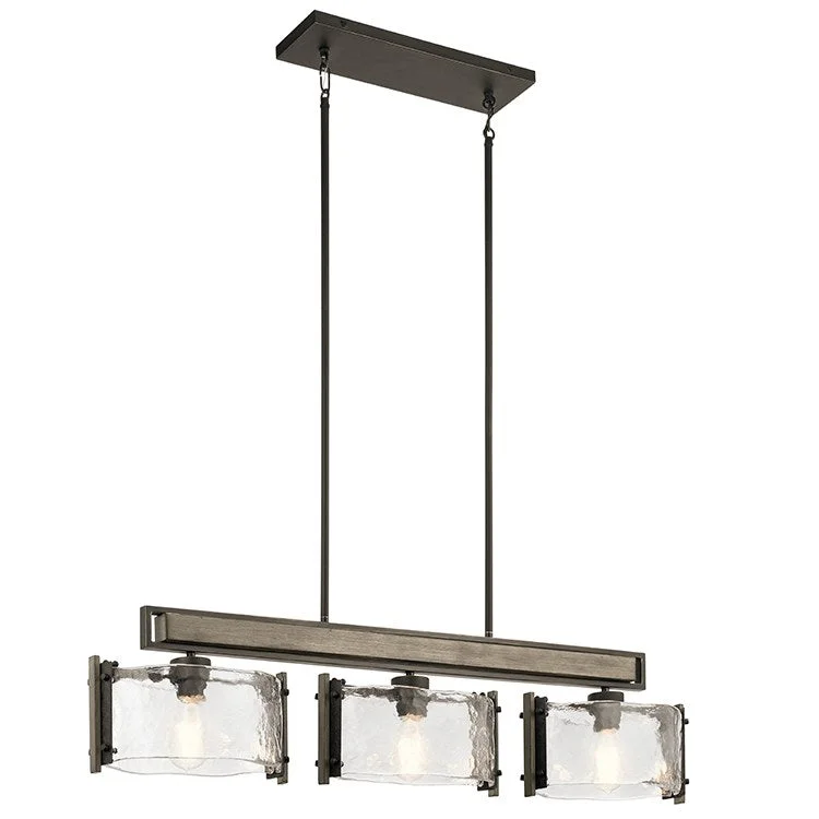 Aberdeen Three-Light Linear Chandelier