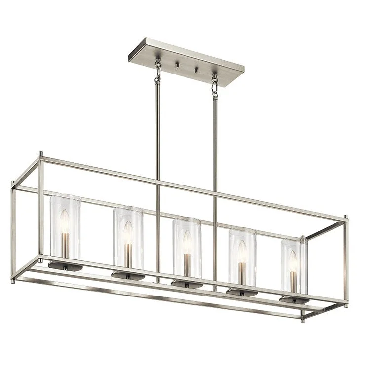 Crosby Five-Light Linear Chandelier