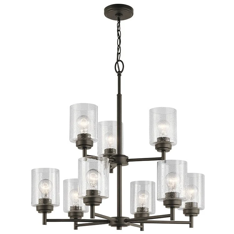 Winslow Nine-Light Two-Tier Chandelier