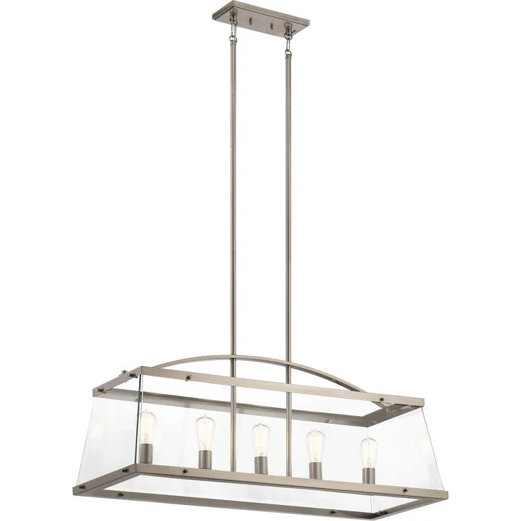 Darton Five-Light Linear Chandelier