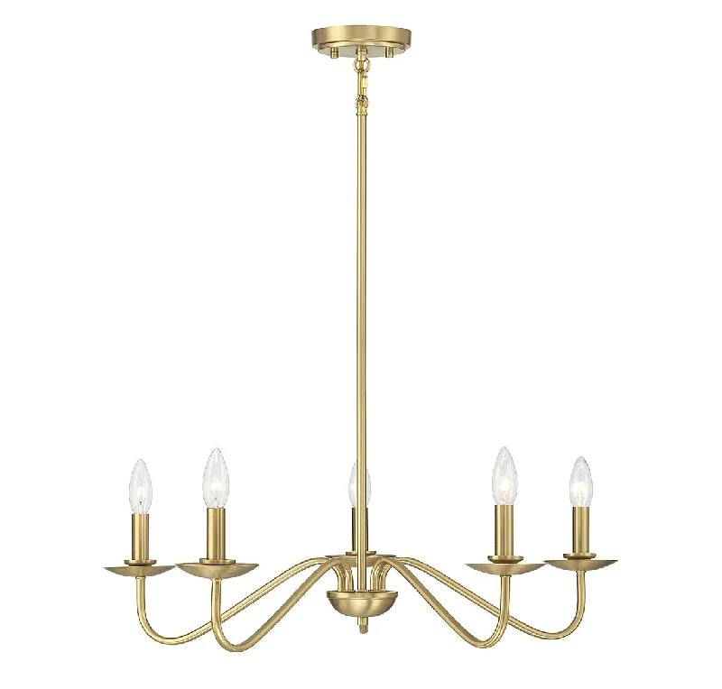 Victorian - Inspired Chandeliers with Ornate DetailsFive Light Chandelier