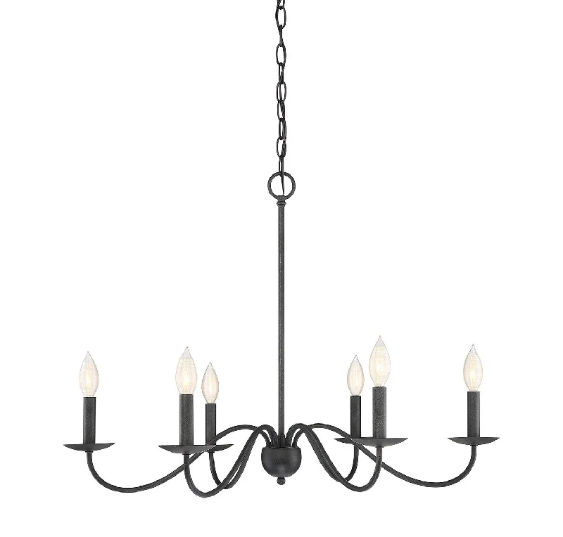 Six Light Chandelier