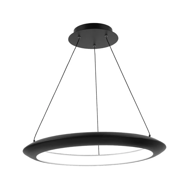 The Ring Single-Light 24" LED Round Pendant 2700K