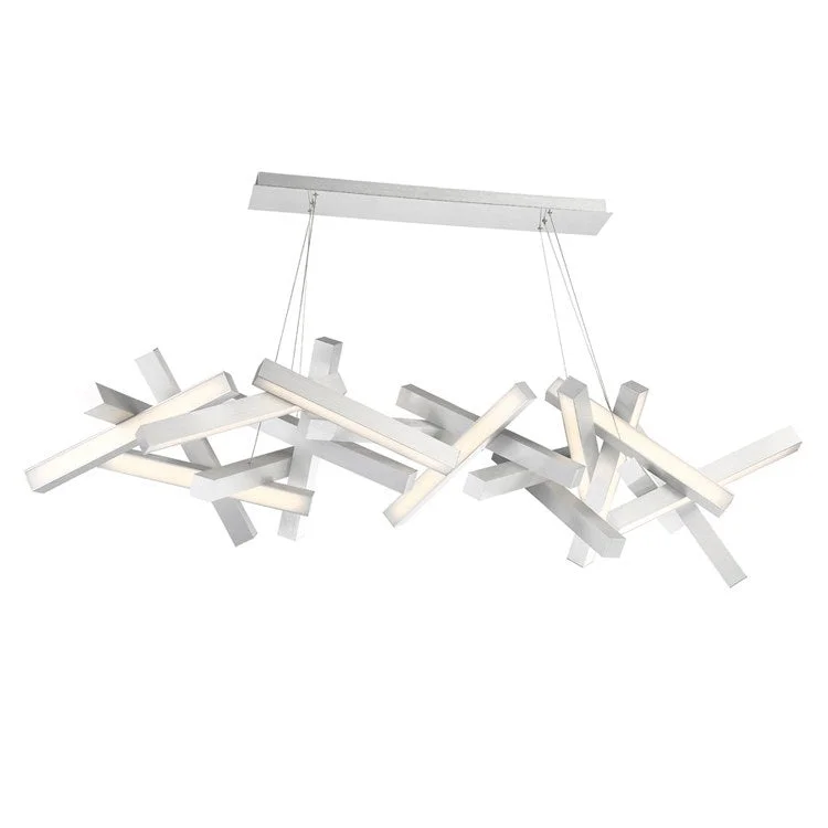 Chaos Nineteen-Light 72" LED Linear Chandelier 3000K