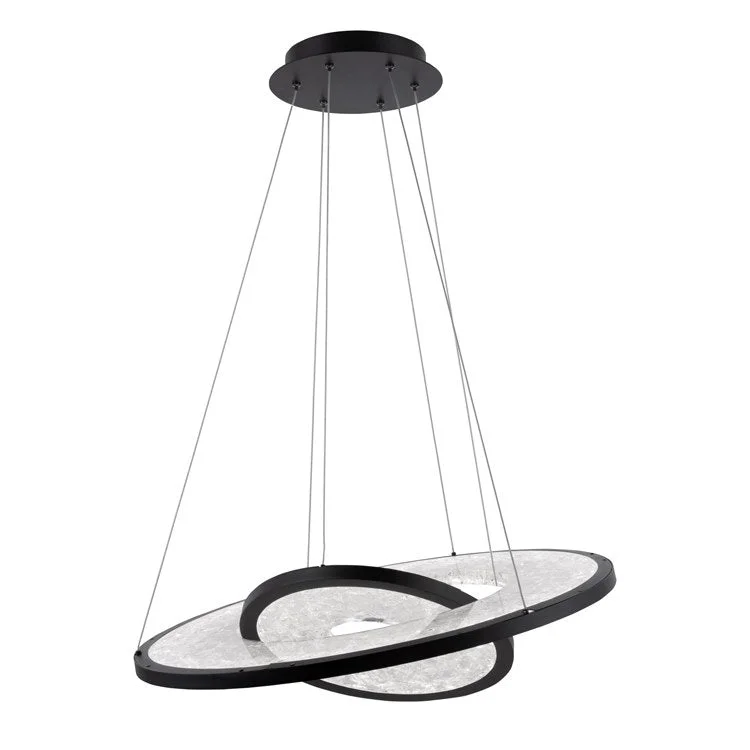 Jupiter Two-Light 27" LED Chandelier 3000K